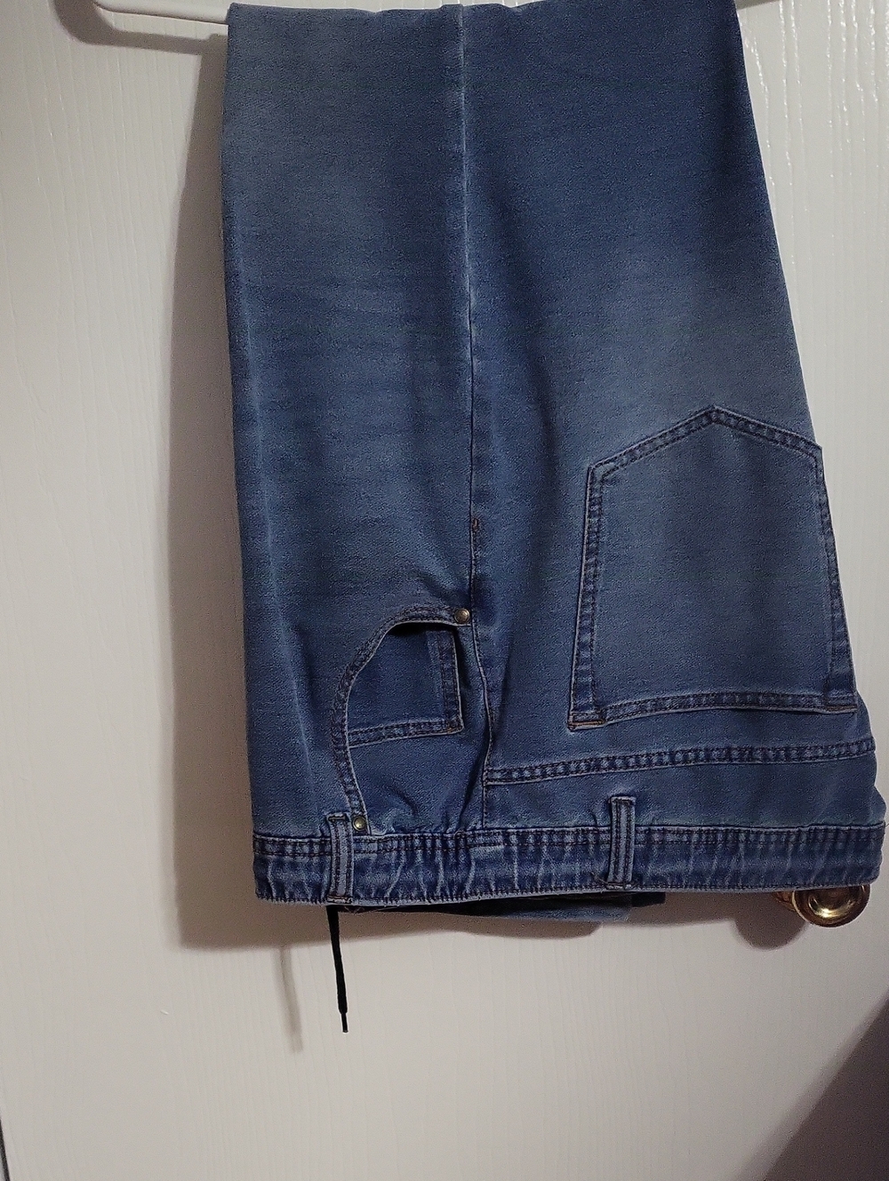 Ladies No Boundaries Blue Relaxed Carpenter Jeans #4117